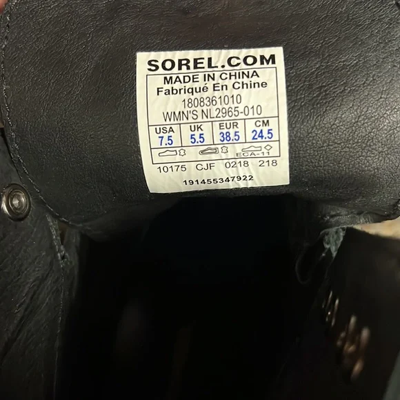EUC SOREL Wedge Bootie 7.5 - Picture 9 of 9